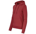 Ladies Omega Hooded Sweater Red